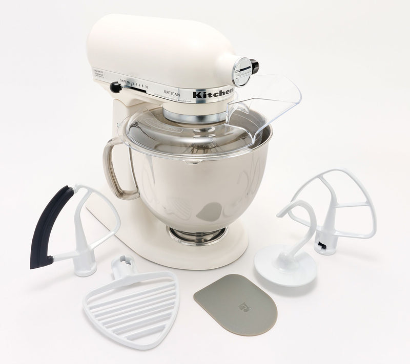 KitchenAid 5-qt Artisan Stand Mixer w/ Pastry Beater and Flex Edge — View 21