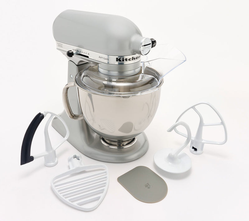 KitchenAid 5-qt Artisan Stand Mixer w/ Pastry Beater and Flex Edge — View 19