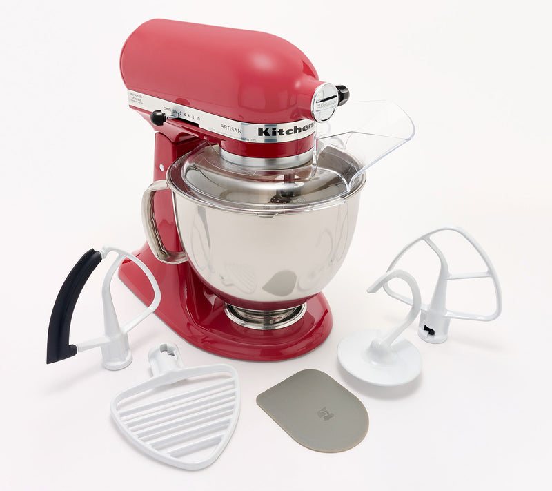 KitchenAid 5-qt Artisan Stand Mixer w/ Pastry Beater and Flex Edge — View 13