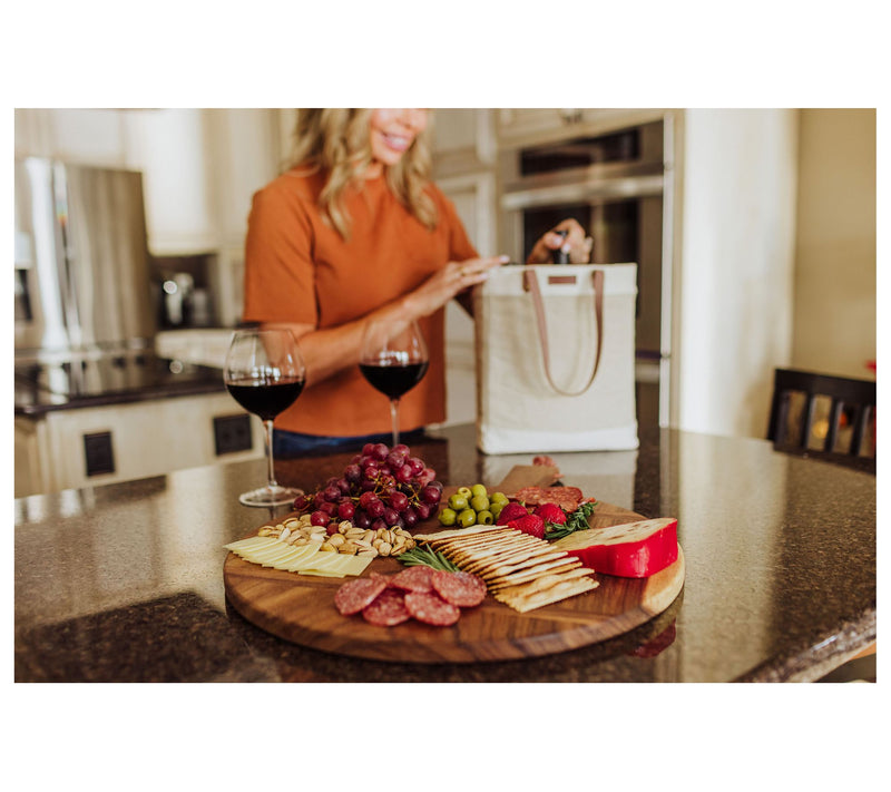 Toscana Madera Round Charcuterie Board — View 10
