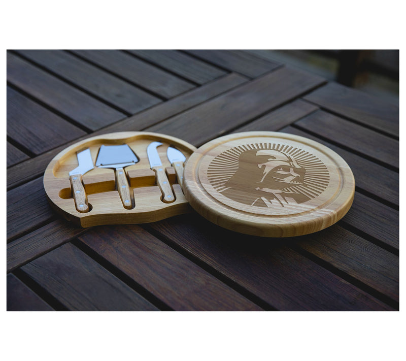 Toscana Darth Vader Round Charcuterie Board Set — View 8