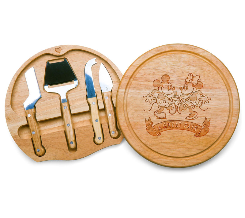 Toscana Mickey & Minnie Mouse Charcuterie BoardSet — Main view