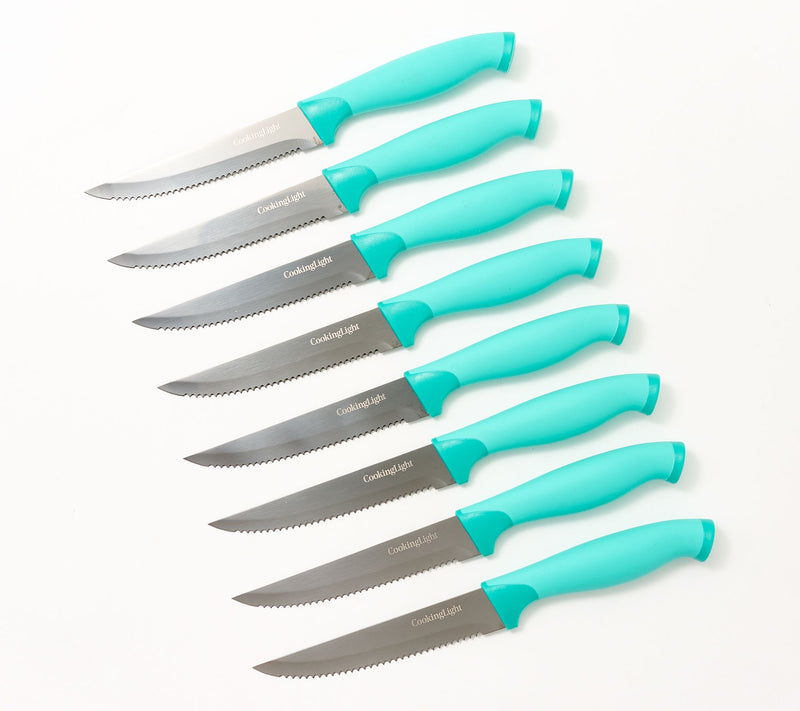 Cooking Light Set of 8 Titanium Coated Steak Knives — View 2