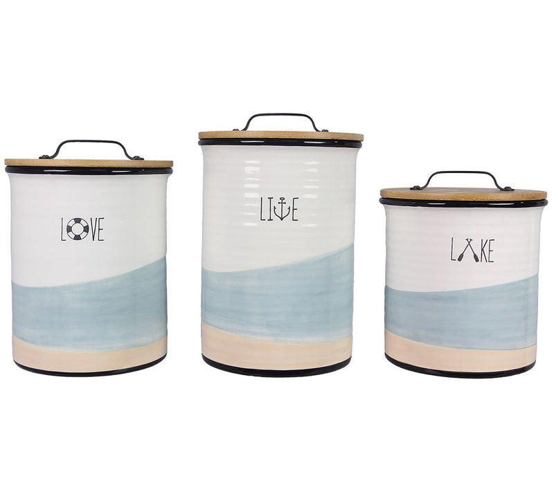 Young's Lake Vibe Canister Set of 3 — View 3