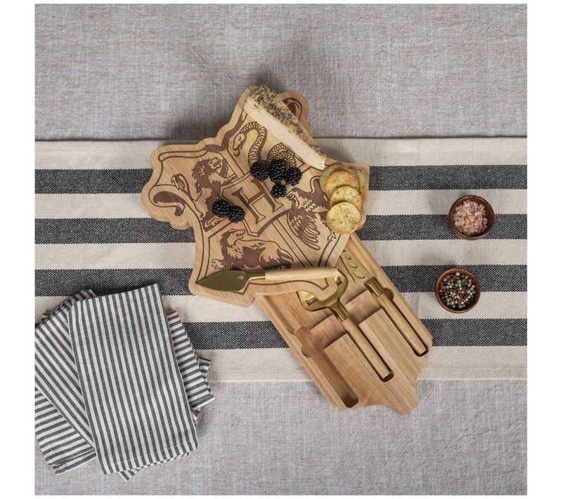 Toscana Harry Potter Hogwarts Cheese Charcuterie Set w/ Tools — View 10