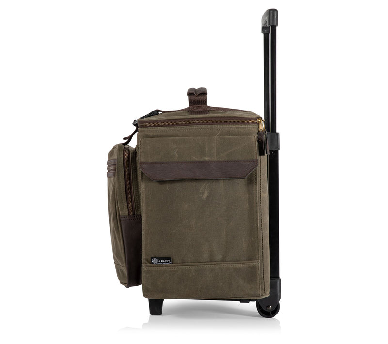 Legacy Somm 12-Bottle Insulated Wine Bag with Rolling Cart — View 5
