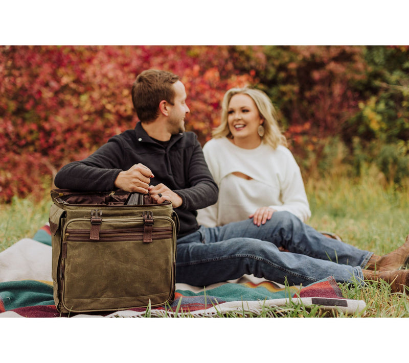 Legacy Somm 12-Bottle Insulated Wine Bag with Rolling Cart — View 10