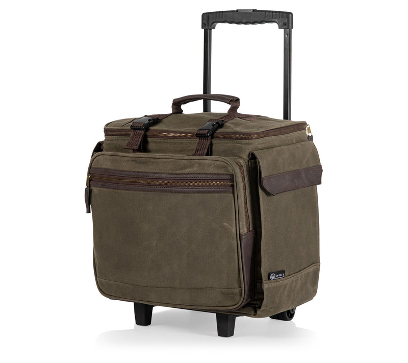 Legacy Somm 12-Bottle Insulated Wine Bag with Rolling Cart — Main view