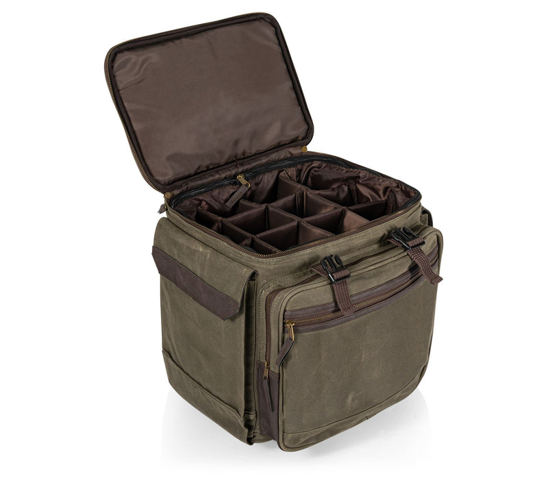 Legacy Somm 12-Bottle Insulated Wine Bag with Rolling Cart — View 9