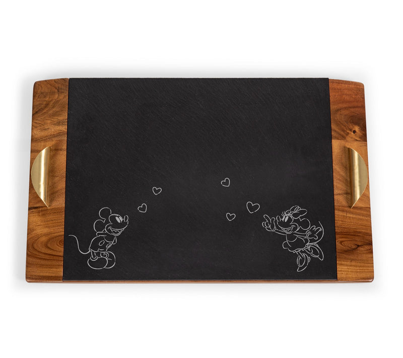 Toscana Mickey & Minnie Mouse Covina Slate Charcuterie Tray — Main view