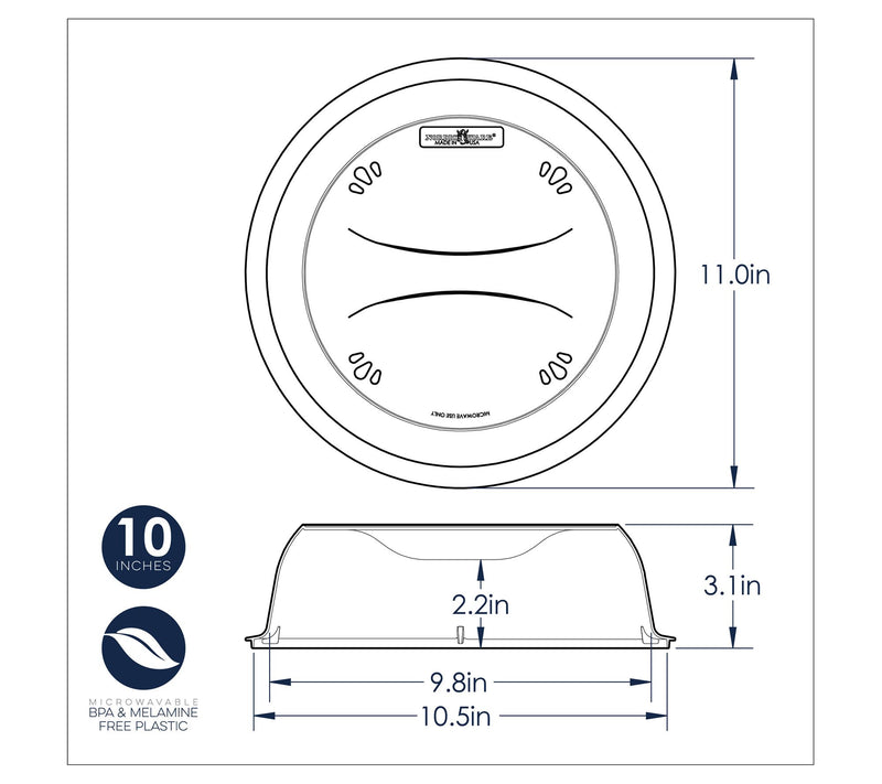 Nordic Ware Deluxe Plate Cover — View 9