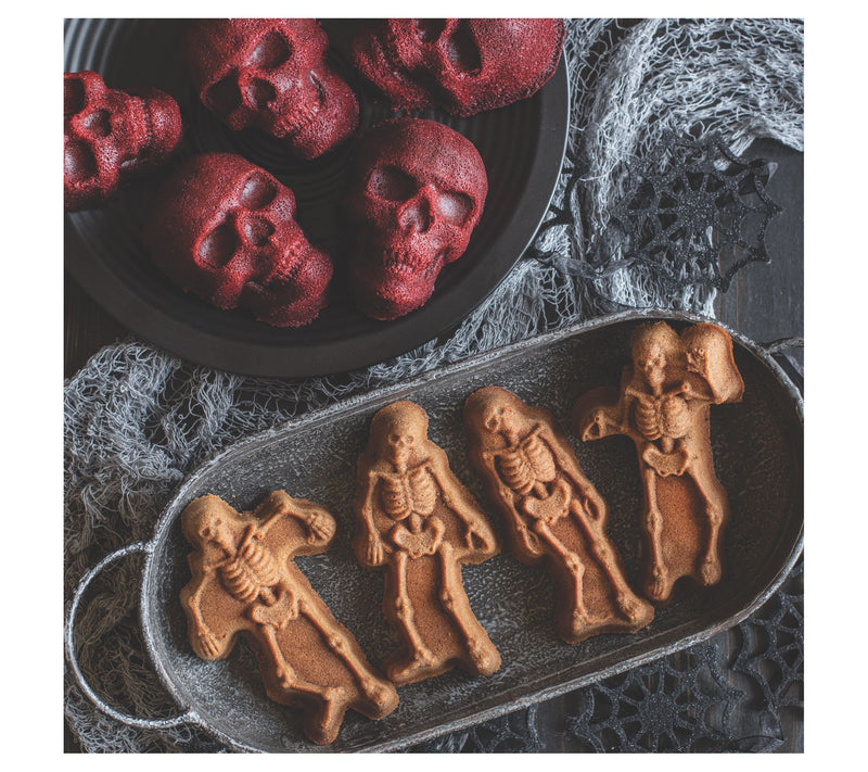 Nordic Ware Spooky Skeleton Cakelet Pan — View 4