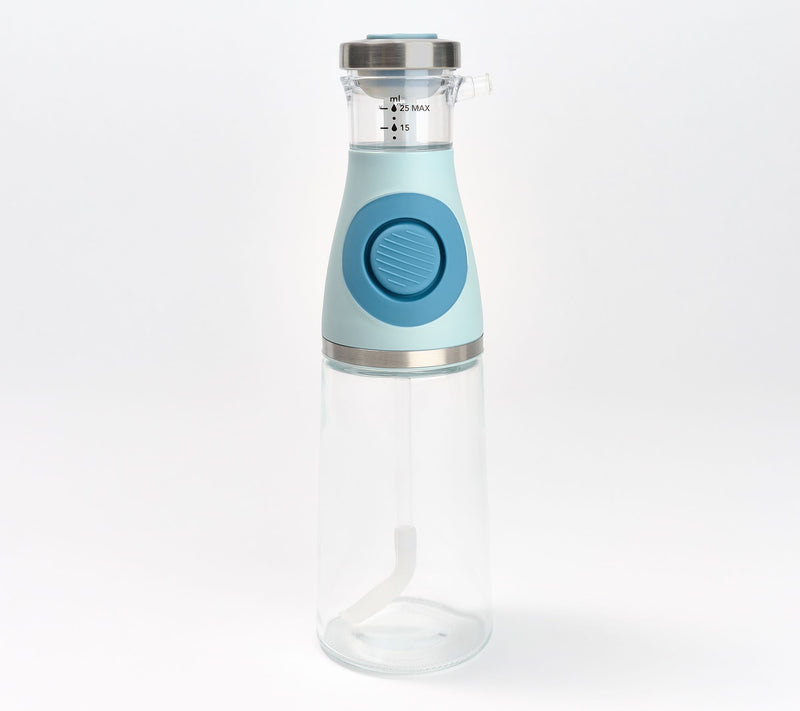 Henning Lee Oil & Vinegar Glass Bottle Measuring Dispenser — View 2