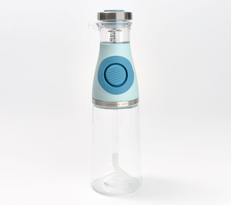 Henning Lee Oil & Vinegar Glass Bottle Measuring Dispenser — Main view