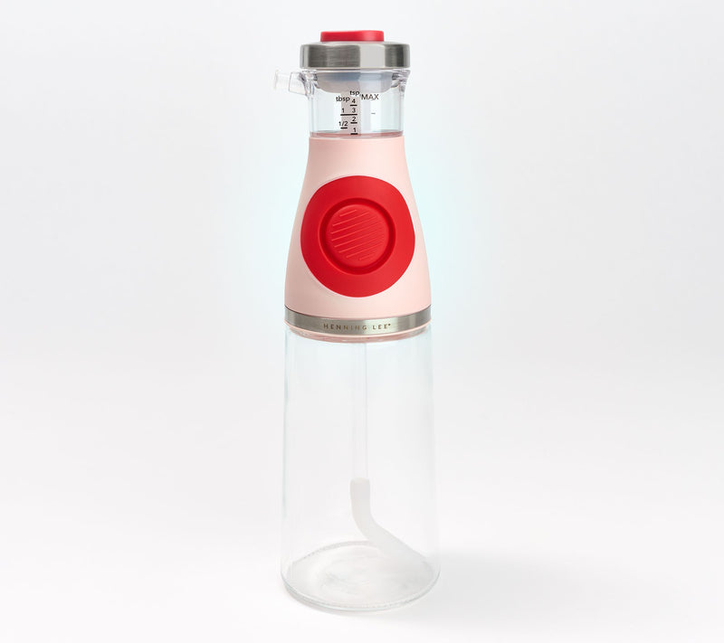 Henning Lee Oil & Vinegar Glass Bottle Measuring Dispenser — View 7