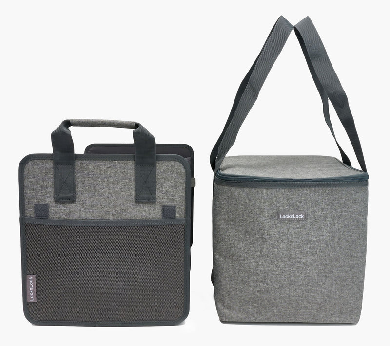 LocknLock Trunk Organizer with Insulated Grocery Tote — View 5