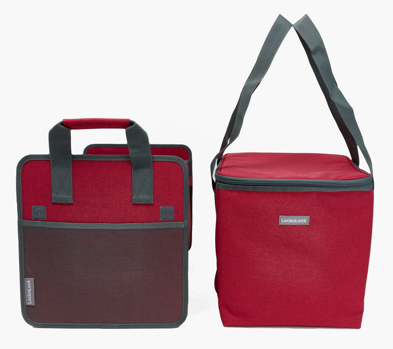 LocknLock Trunk Organizer with Insulated Grocery Tote — View 13