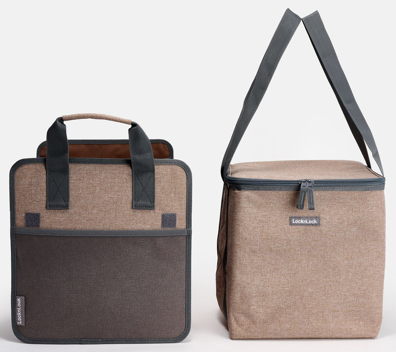 LocknLock Trunk Organizer with Insulated Grocery Tote — View 17