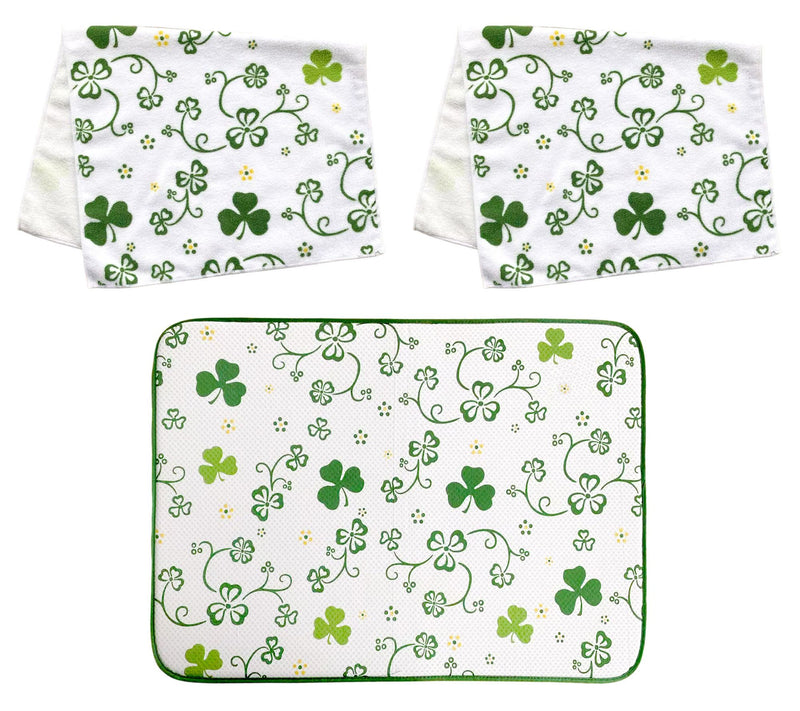 Temp-tations XL Drying Mat and (2) Microfiber Towels Set — View 11