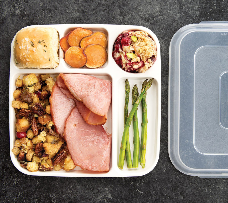 Nordic Ware Divided Dinner Tray with Cover — View 6