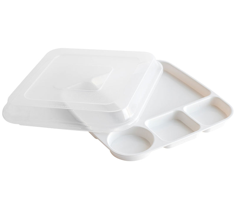 Nordic Ware Divided Dinner Tray with Cover — View 4