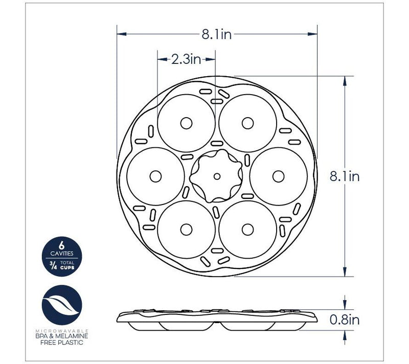 Nordic Ware Microwave Donut Bites Pan — View 5