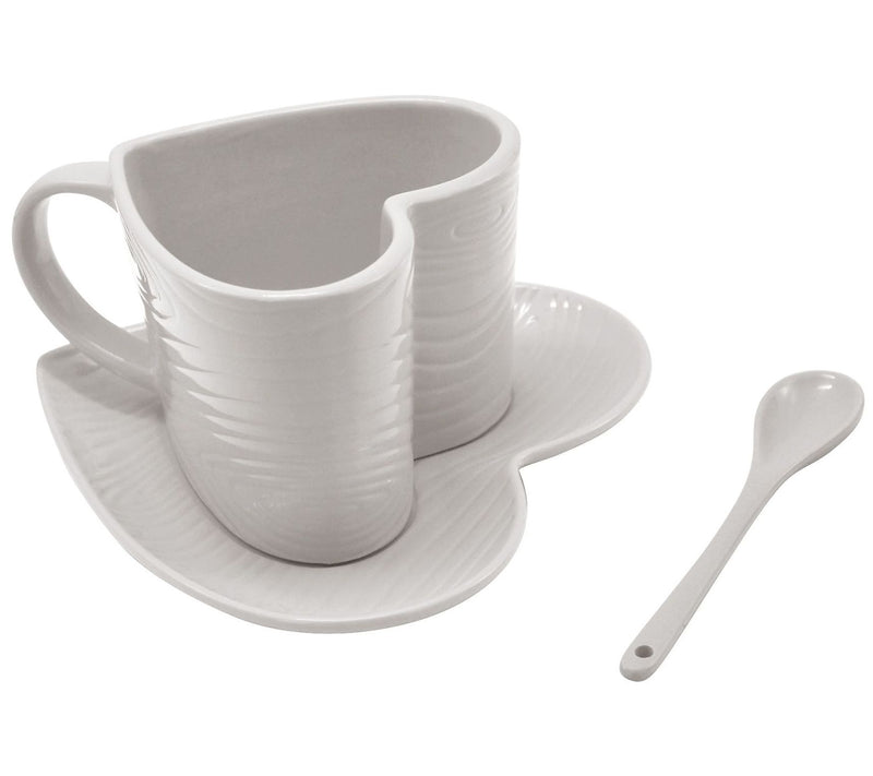 Temp-tations Woodland 18-oz Figural Mug with Plate and Spoon — View 11