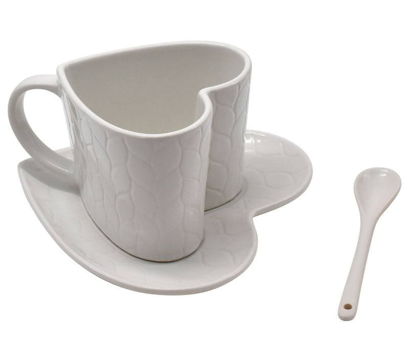 Temp-tations Carved Willow 18-oz Figural Mug with Plate and Spoon — View 9