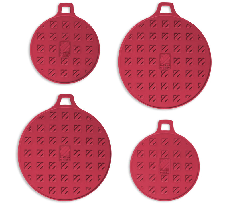 Zakarian by Dash 4-piece Magentic Silicone Trivet — View 5