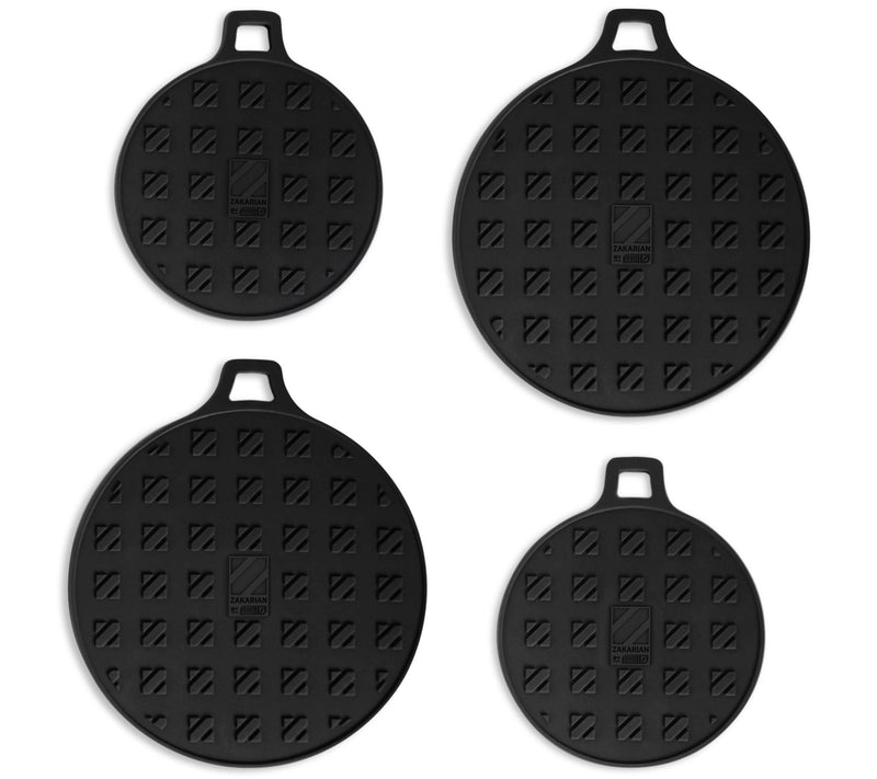 Zakarian by Dash 4-piece Magentic Silicone Trivet — View 3