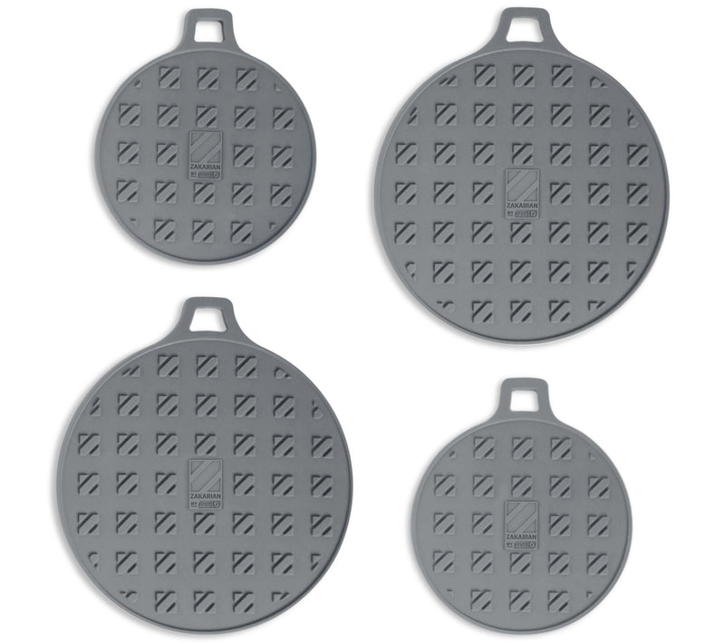 Zakarian by Dash 4-piece Magentic Silicone Trivet — View 7