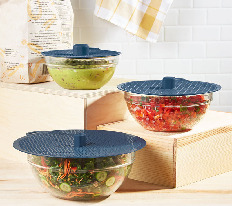 Zakarian by Dash 3pc Stacking Silicone Lid Set — View 11