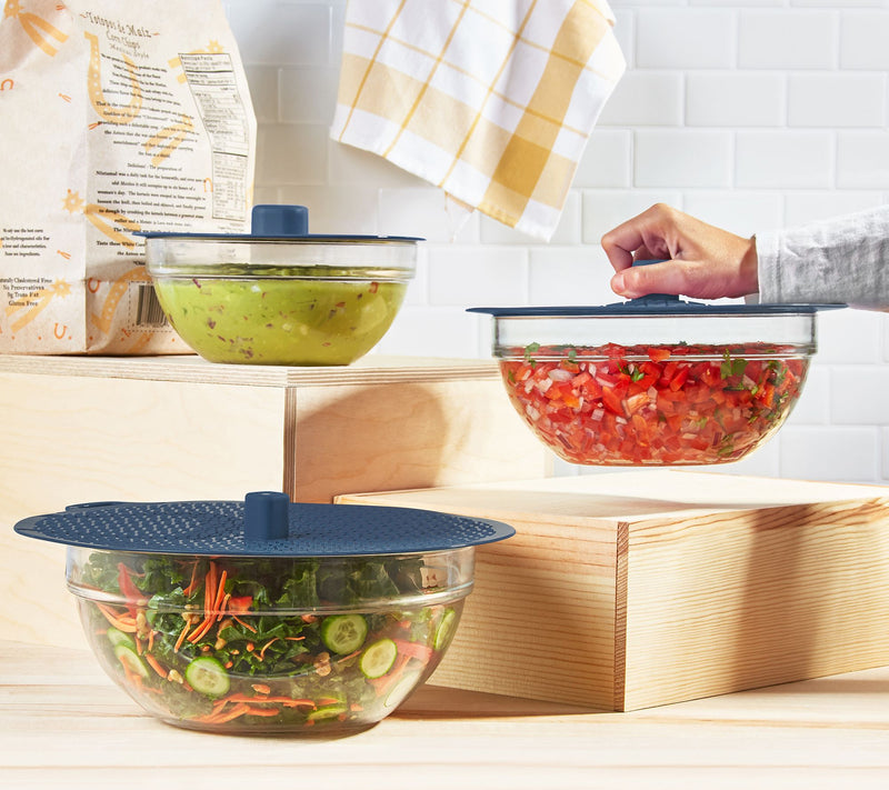Zakarian by Dash 3pc Stacking Silicone Lid Set — View 12