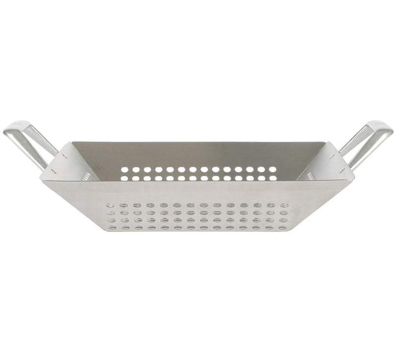 Martha Stewart Amber 12"Square Cast Aluminum BBQ Grill Topper — View 4