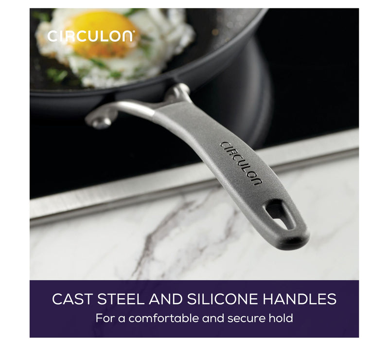 Circulon A1 Ser ies-Scratch Def ense Nonstick 1 2in Frying Pan — View 5