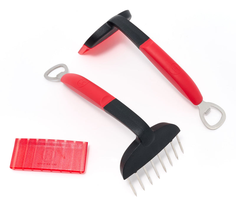 Henning Lee Set of 2 2-in-1 Meat Shredders w/ Sheaths — View 10
