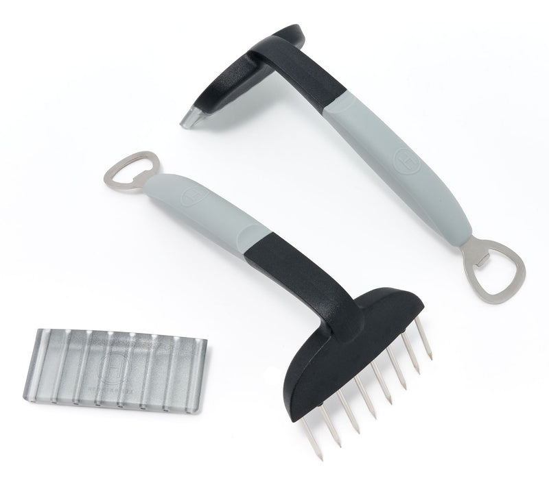 Henning Lee Set of 2 2-in-1 Meat Shredders w/ Sheaths — Main view
