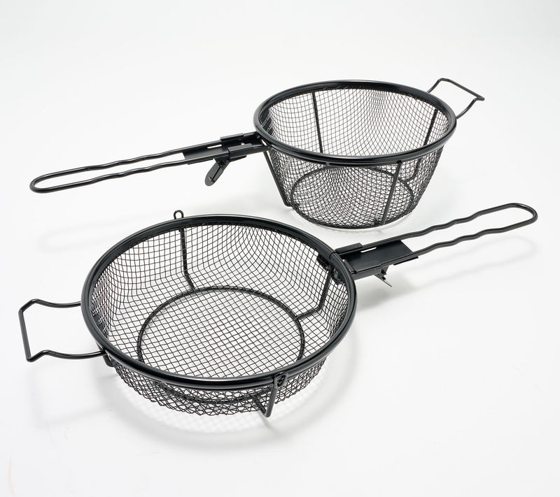 Henning Lee 8" Nonstick Grill Shaker Basket — View 7