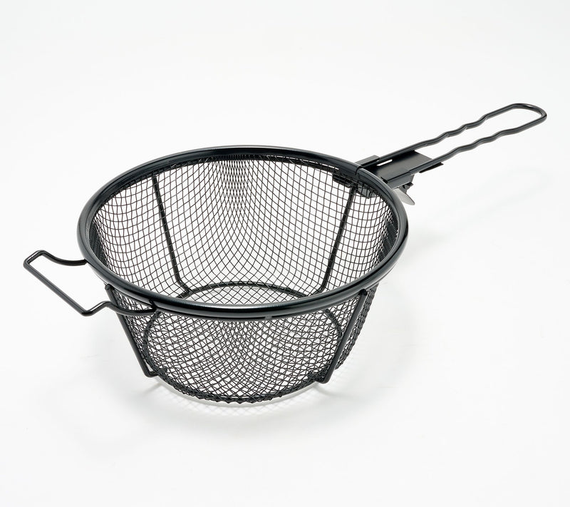 Henning Lee 8" Nonstick Grill Shaker Basket — View 3