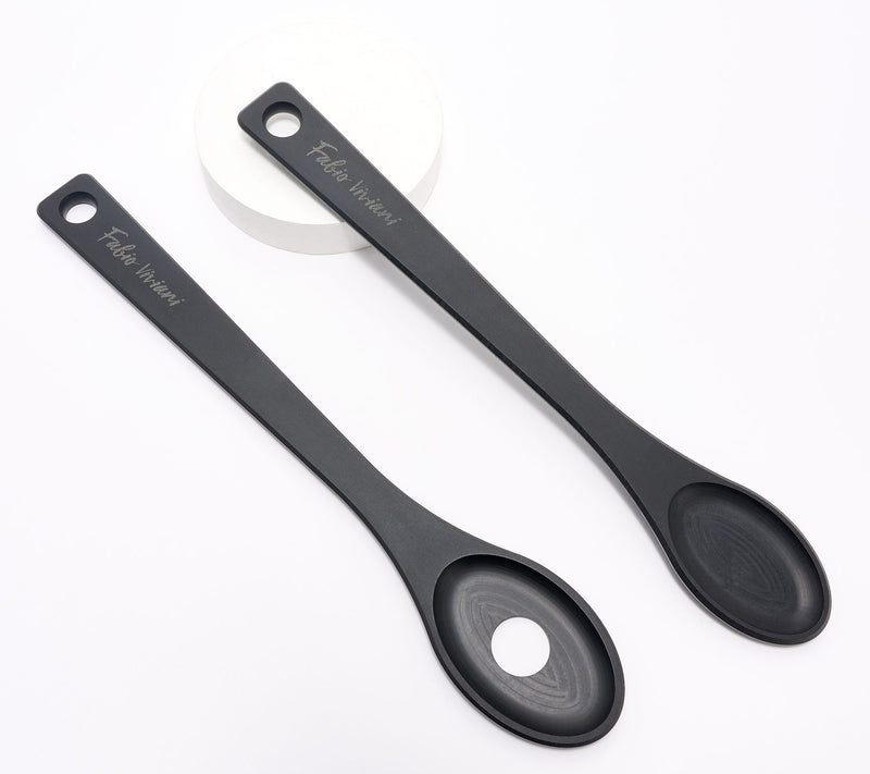 Fabio 2pc Dishwasher Safe Wooden Utensil Set — View 3