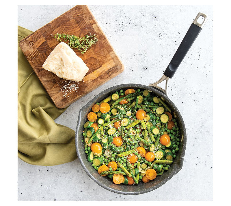 Nordic Ware Verde Ceramic Nonstick 10" Skillet — View 7