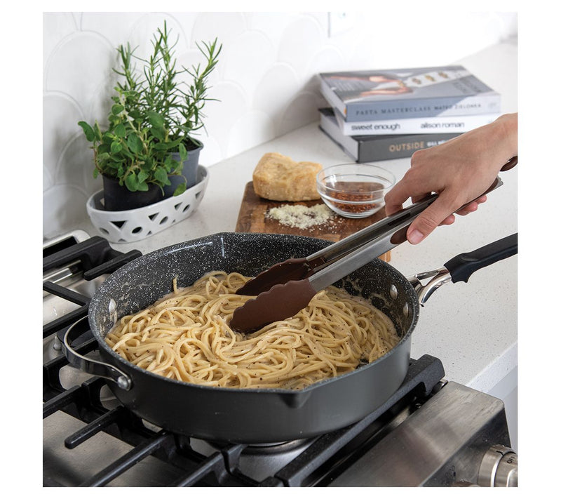 Nordic Ware Verde Ceramic Nonstick 12" Skillet — View 6