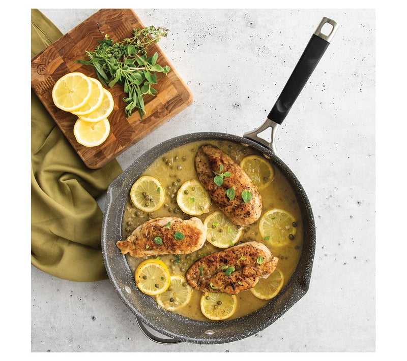 Nordic Ware Verde Ceramic Nonstick 12" Skillet — View 5