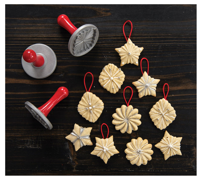 Nordic Ware Pretty Pleated Cookie Stamps — View 6