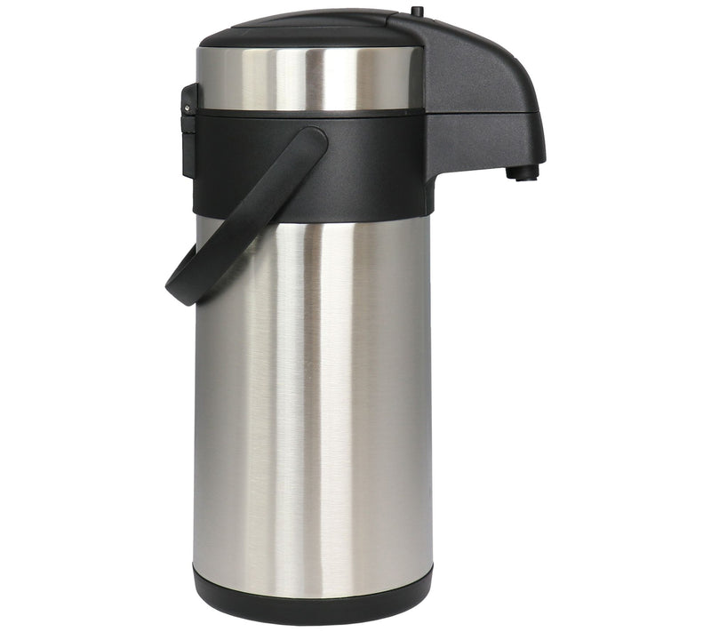MegaChef 3 Liter Stainless Steel Vacuum Body Pump Cap Air Pot — View 4