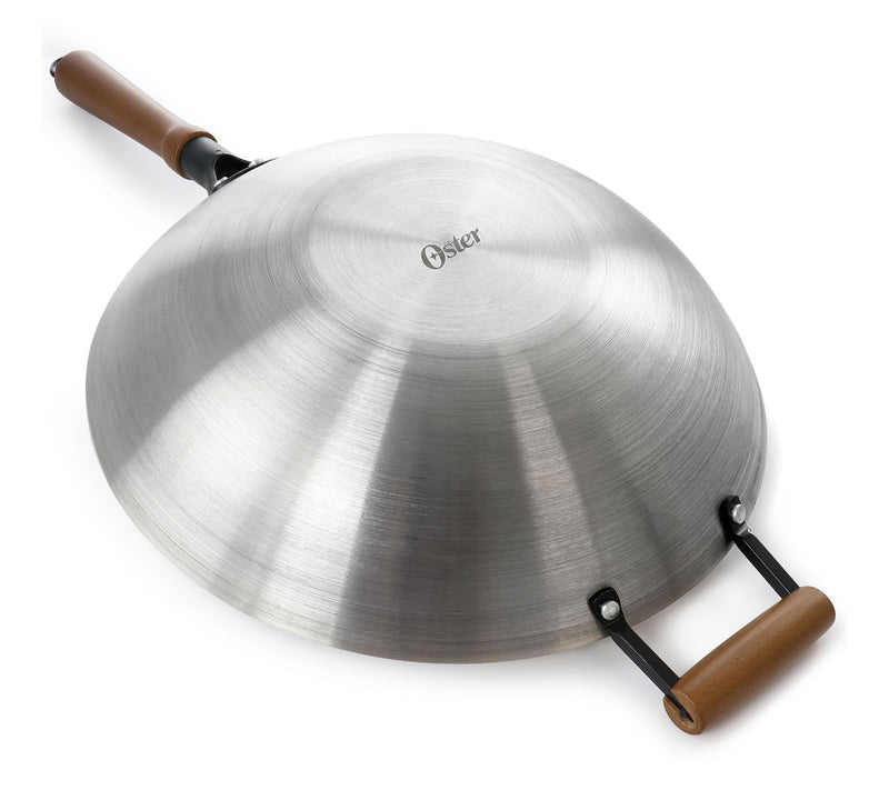 Oster Sangerfield 14 in Stainless Steel Flat Bottom Wok — View 5