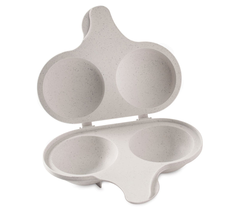 Nordic Ware Microwave Two Cavity Egg Poacher — View 3