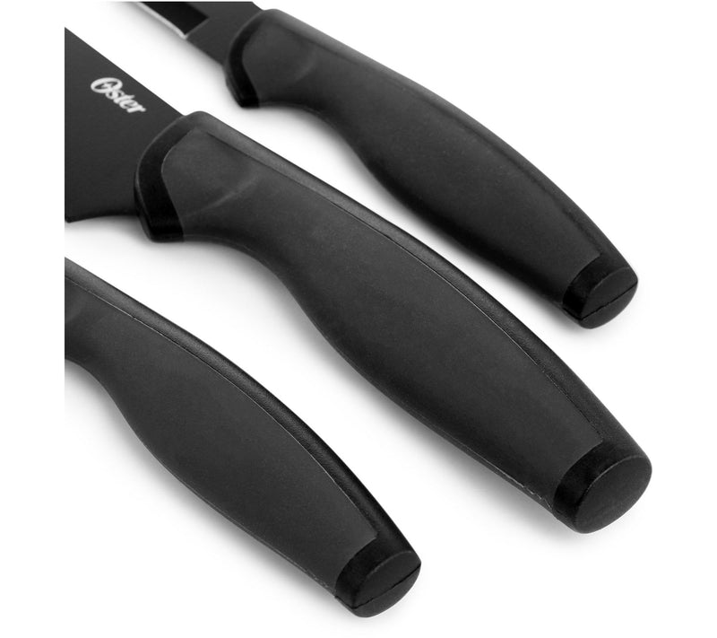 Oster Slice Craft 3 Piece Stainless Steel Cutlery Set in Blac — View 7