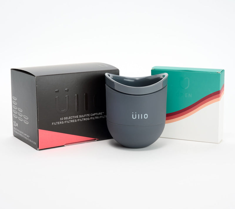 Ullo Open Wine Purifier with 13 Sulfite Filters — View 9