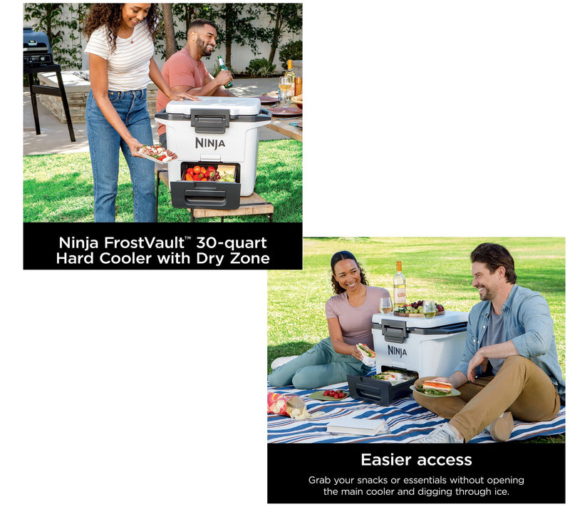 Ninja FrostVault 30Qt Hard Cooler w/ Dry Zone — View 9